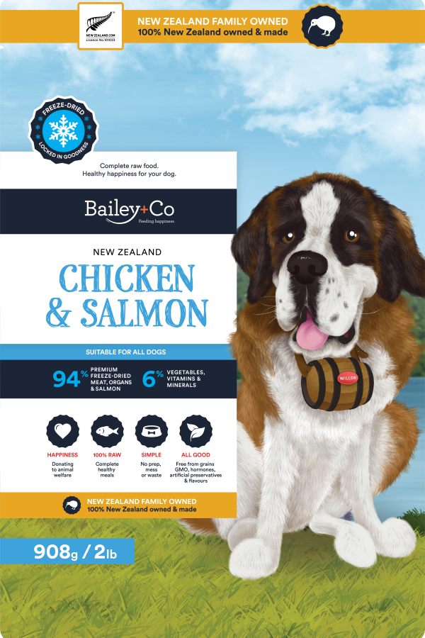 Bailey Co Chicken+Salmon Diet 425g and 908g