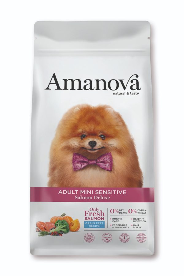 Amanova Dog Mini Sensitive Grain-free Salmon 2 kg / 7kg