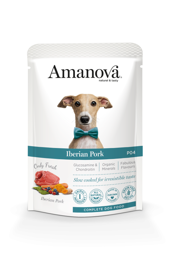 Amanova Dog Pouch Adult Grain-free Iberian Pork 100 gr