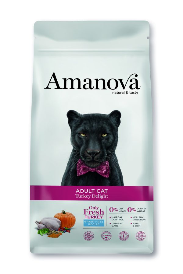 Amanova Cat Adult Turkey 1.5 kg