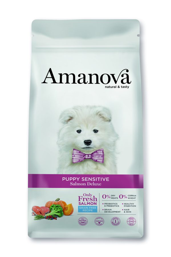 Amanova Dog Sensitive Puppy Grain-free Salmon 2 kg